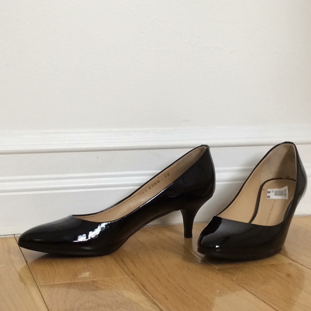 Giuseppe Zanotti Black Patent Pumps